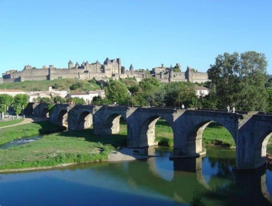 Dame Carcas Leilighet Carcassonne Eksteriør bilde